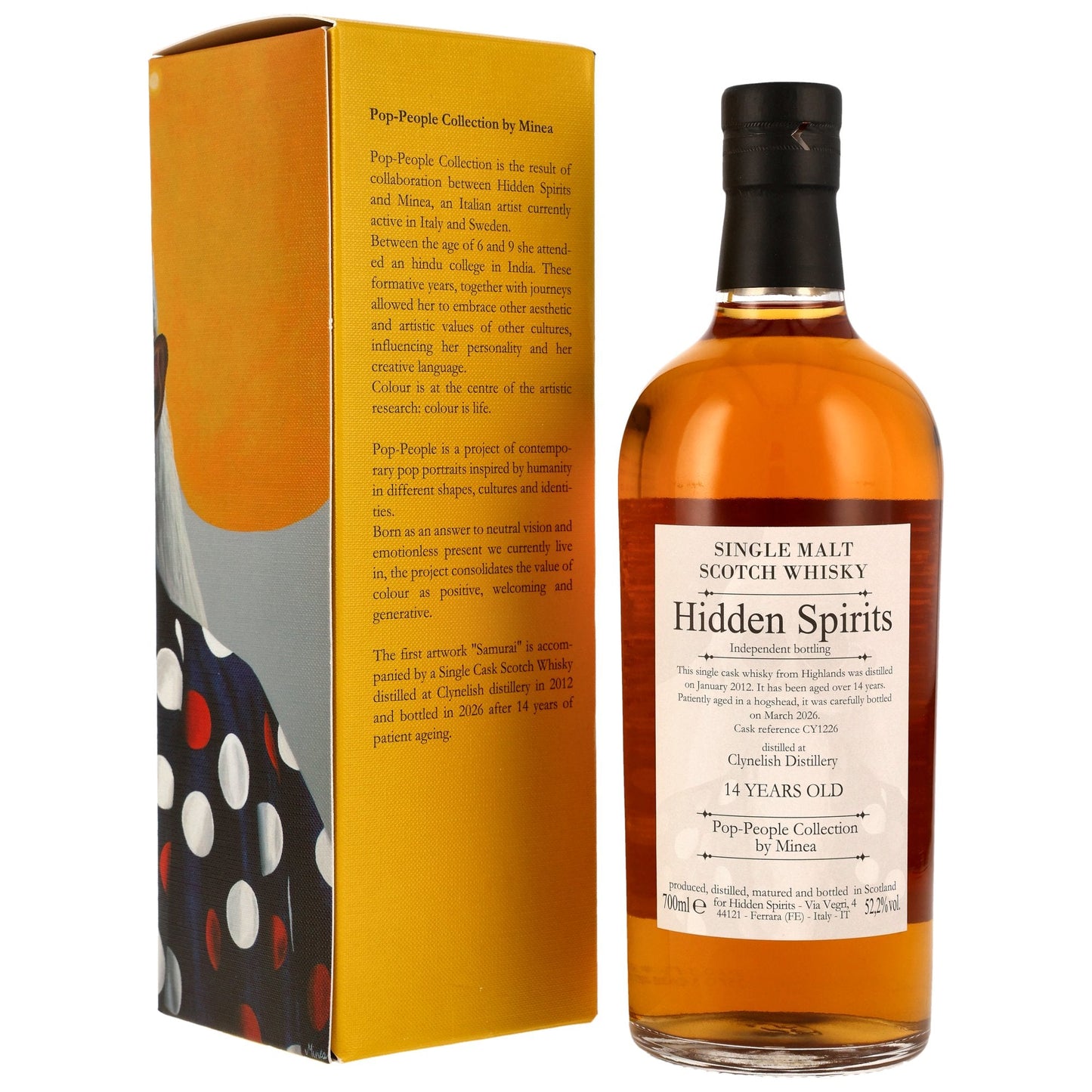 Clynelish 14 2012/2026 - Hidden Spirits - Hogshead #CY1226