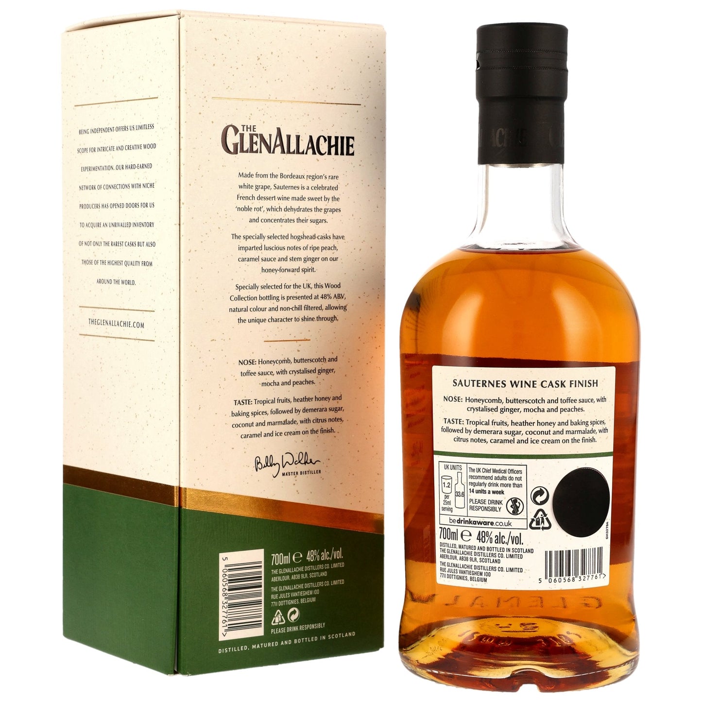 GlenAllachie 12 - Sauternes Wood Finish
