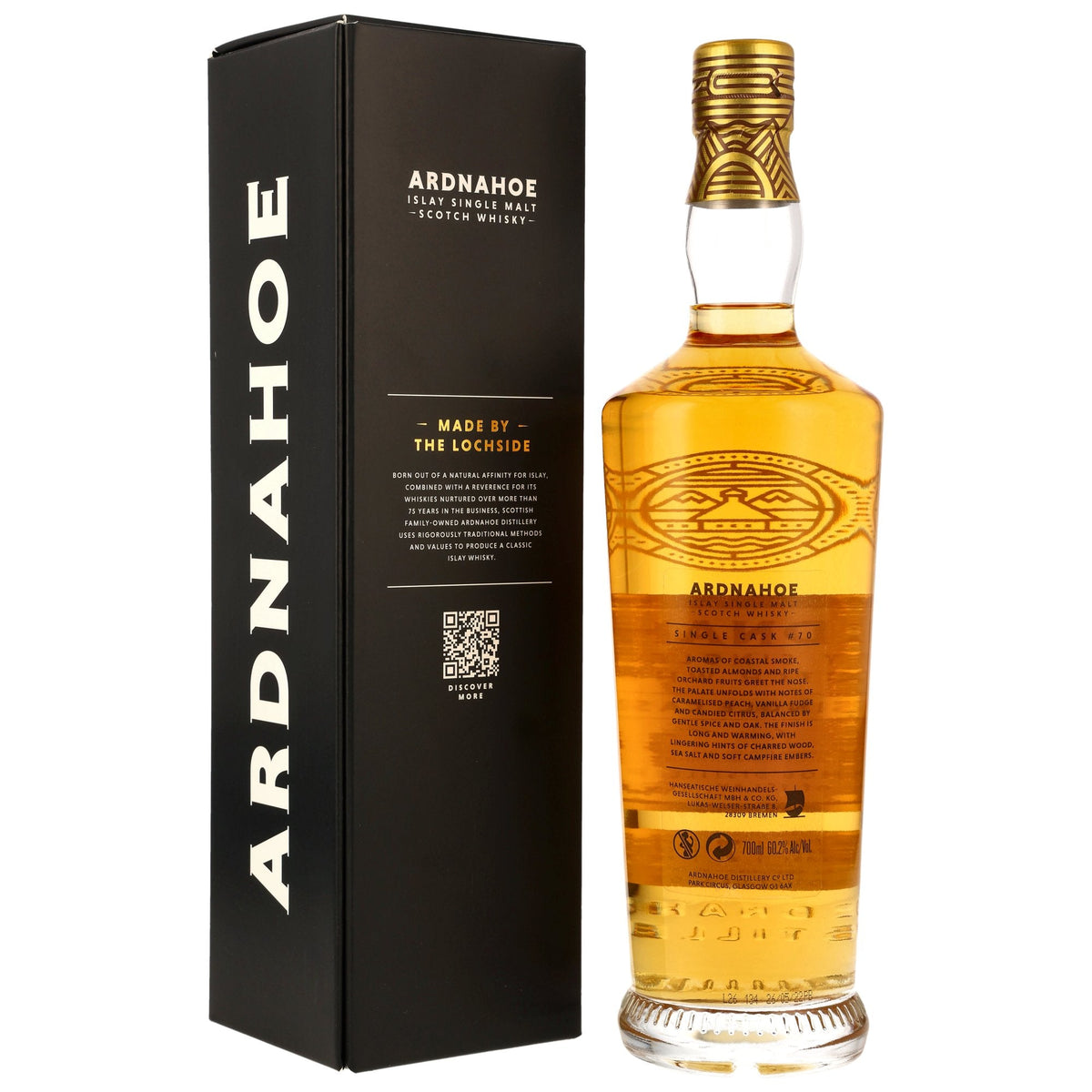 Ardnahoe 7 2019/2026 - 50th Anniversary Kirsch Import - 1st Fill Bourbon Barrel #70