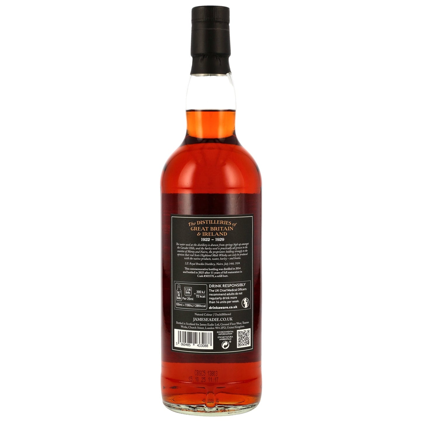 Royal Brackla 11 2014/2025 - James Eadie - Sherry Butt #303570
