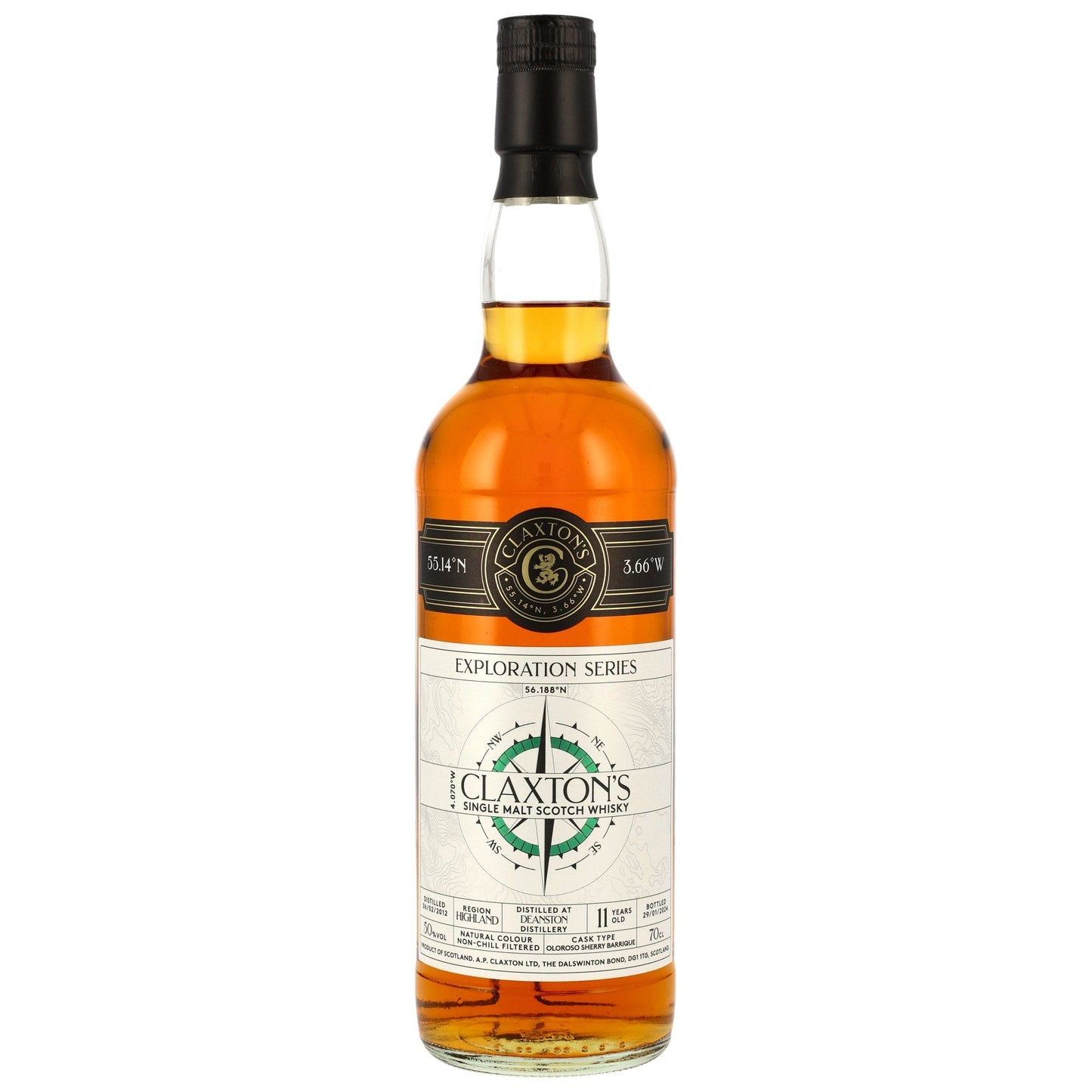 Deanston 11 2012/2024 - Claxtons - Oloroso Sherry Cask
