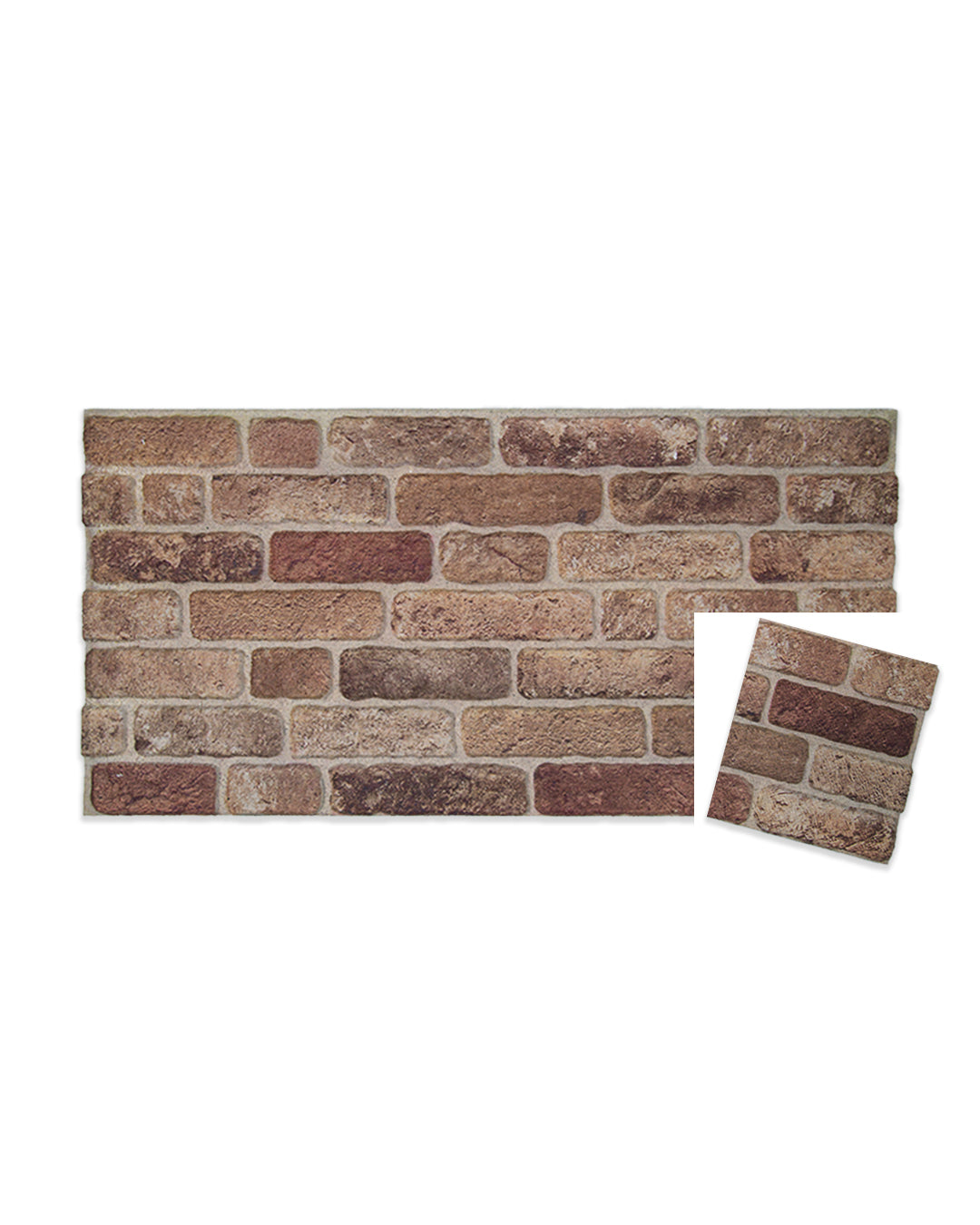 Wandverkleidung Steinoptik 50×100×2 cm | 3D Wandpaneele aus Styropor | Farmhouse Style L-1901
