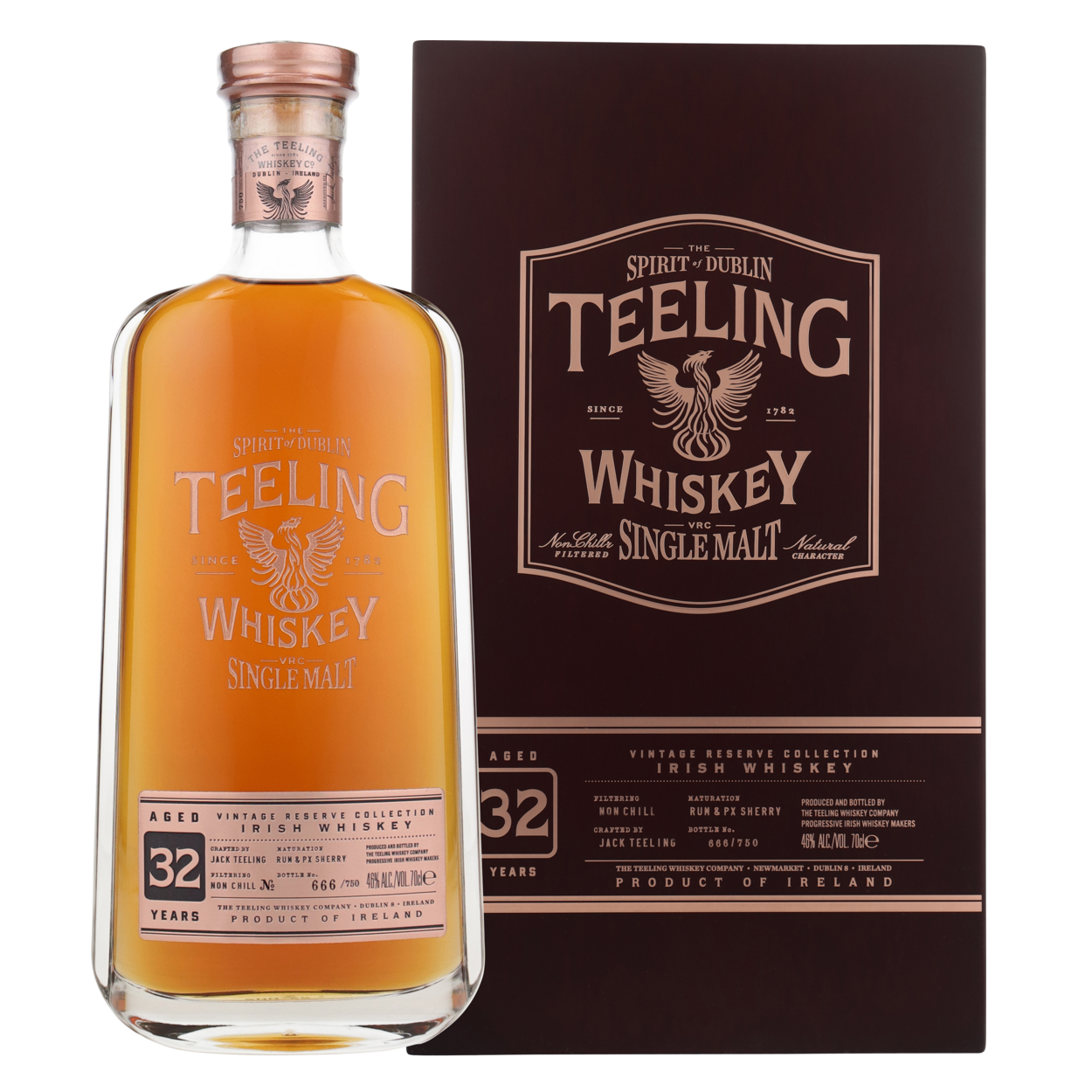 Teeling 32 - Vintage Reserve Collection - Rum & PX Sherry Cask