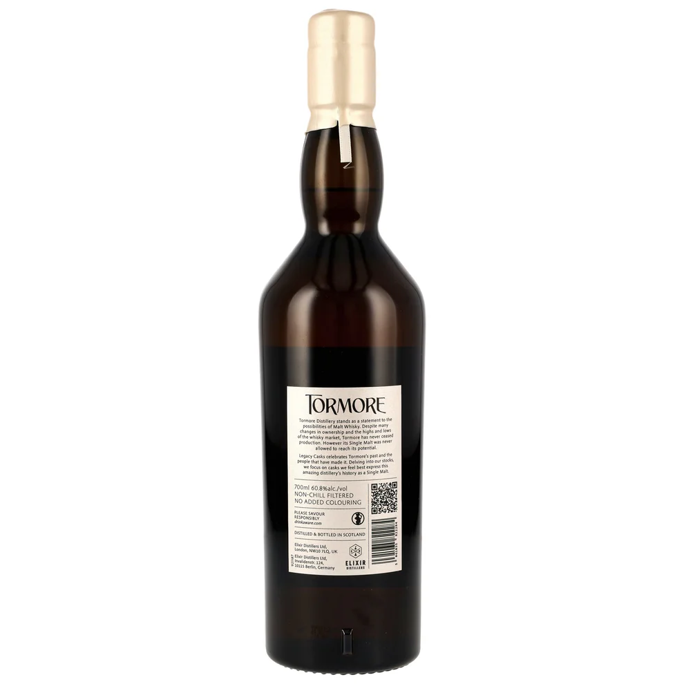 Tormore 12 2012/2025 - Legacy Casks - 1st Fill Bourbon Barel #921177