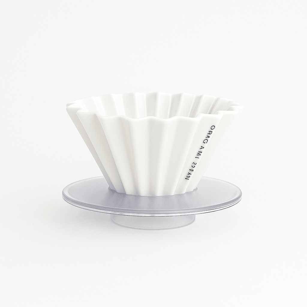 Origami AS-Harz-Holder – Stand für Dripper S/M (transparent)