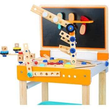 small foot Werkbank mit Maltisch und Bastelltisch ab 3 Jahren
