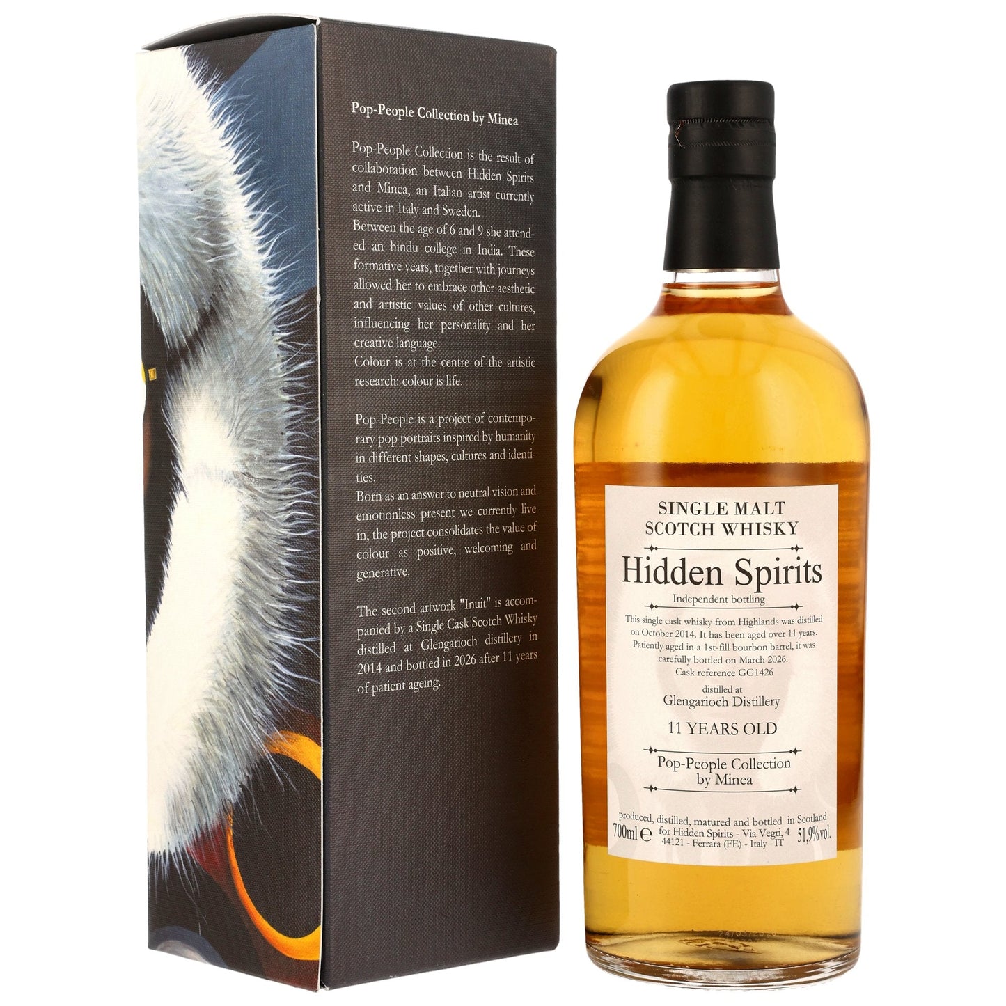 Glen Garioch 11 2014/2026 - Hidden Spirits - 1st Fill Bourbon Barrel #GG1426