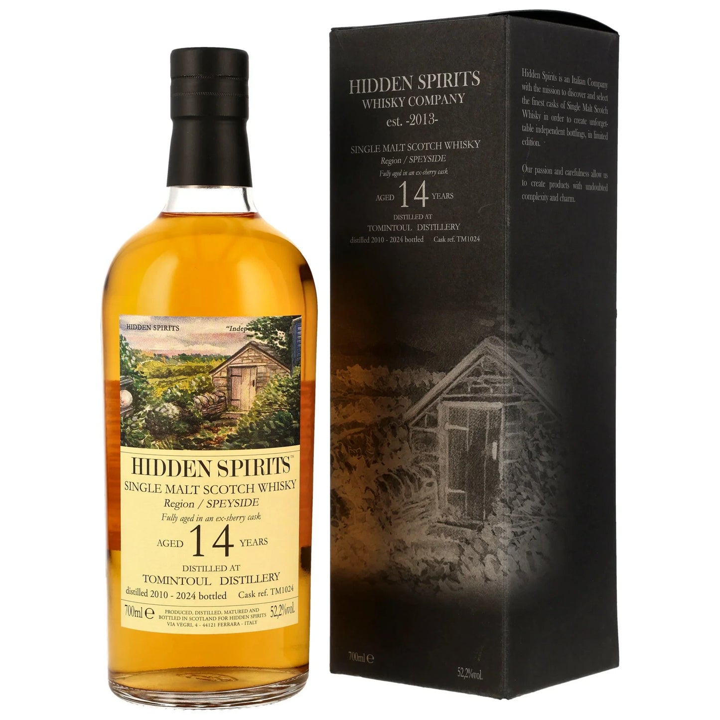 Tomintoul 14 2010/2024 - Hidden Spirits - Ex-Sherry Cask #TM1024