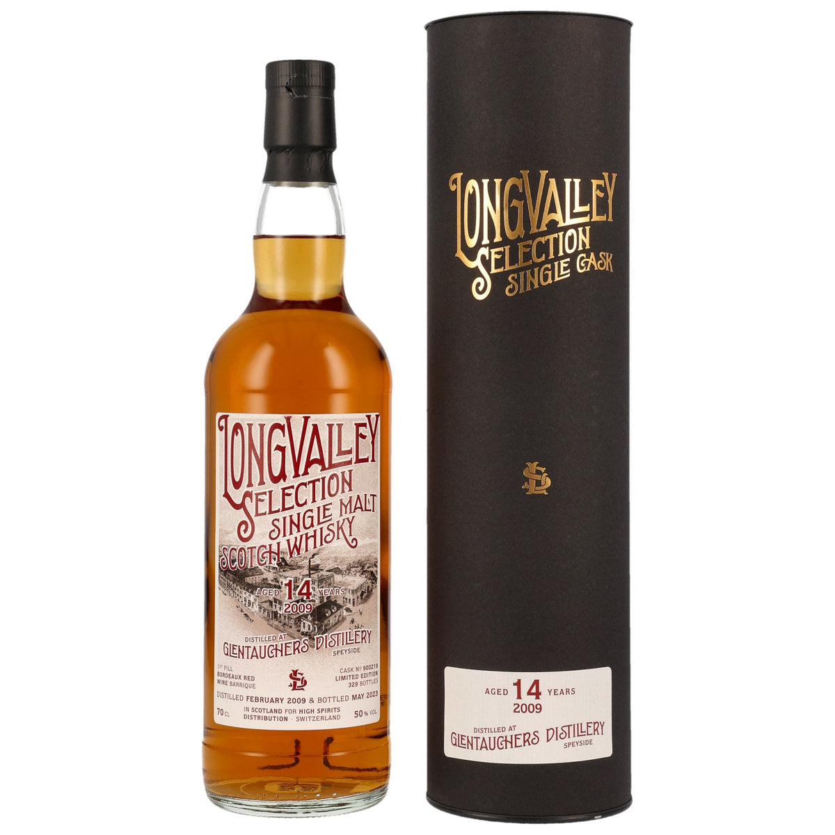 Glentauchers 14 2009/2023 - LongValley Selection - Bordeaux Wine Cask #900219