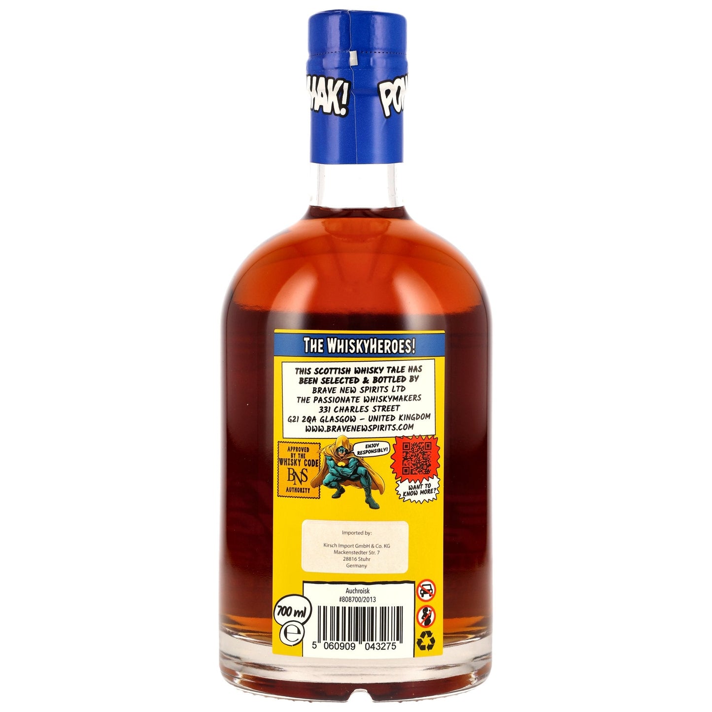 Auchroisk 12 - Whisky Heroes: The Might of the Moor - 1st Fill Oloroso Sherry Barrique Finish