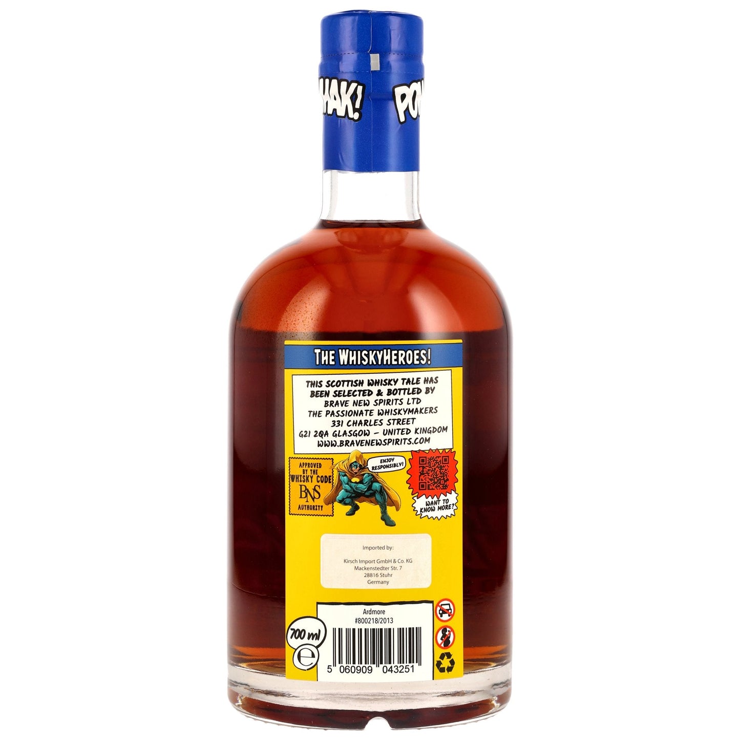 Ardmore 11 - Whisky Heroes: Fury of the Obsidian Colossus - 1st Fill Oloroso Sherry Barrique Finish