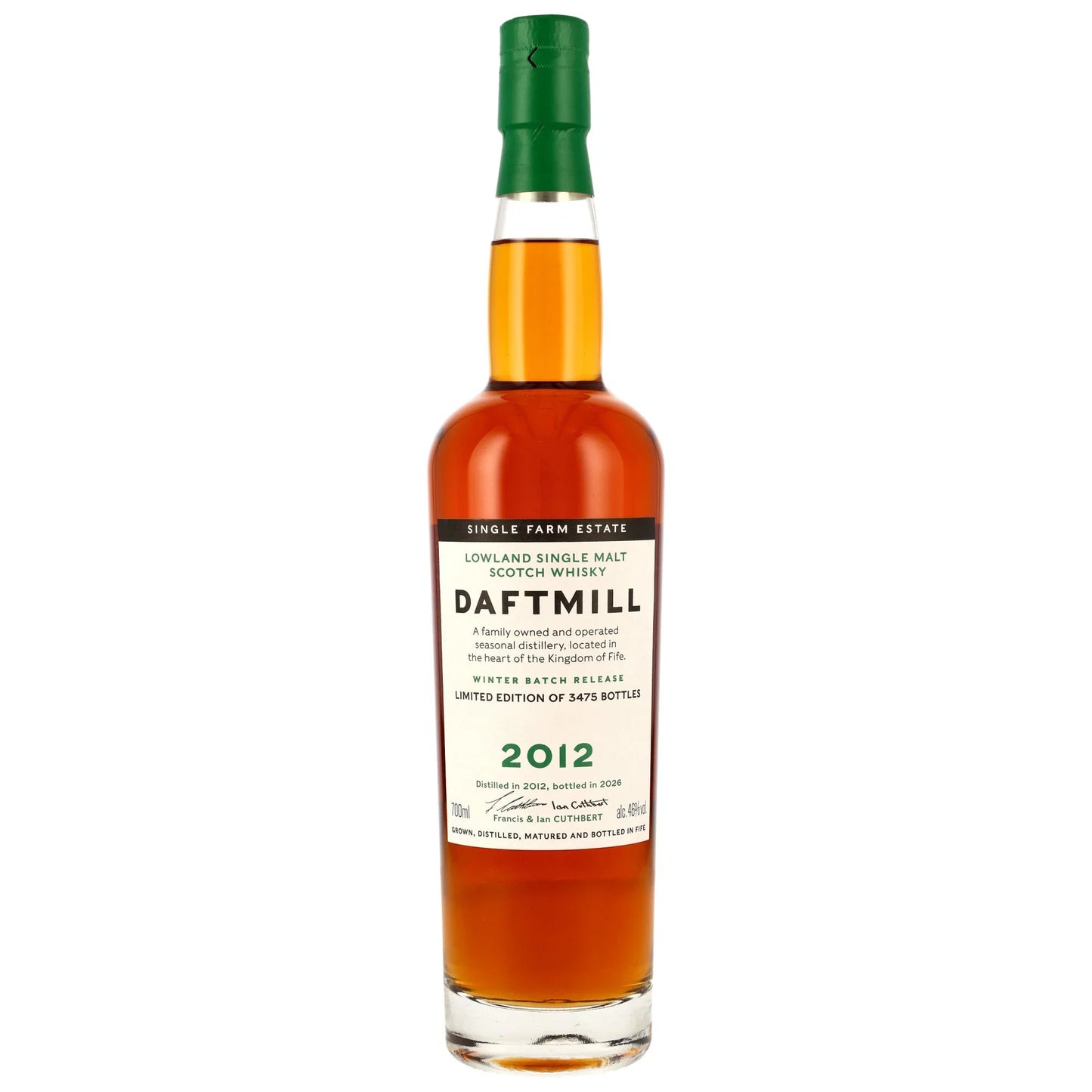 Daftmill 13 2012/2026 - Winter Batch Release - 1st Fill Bourbon, Oloroso Sherry & PX Sherry Casks