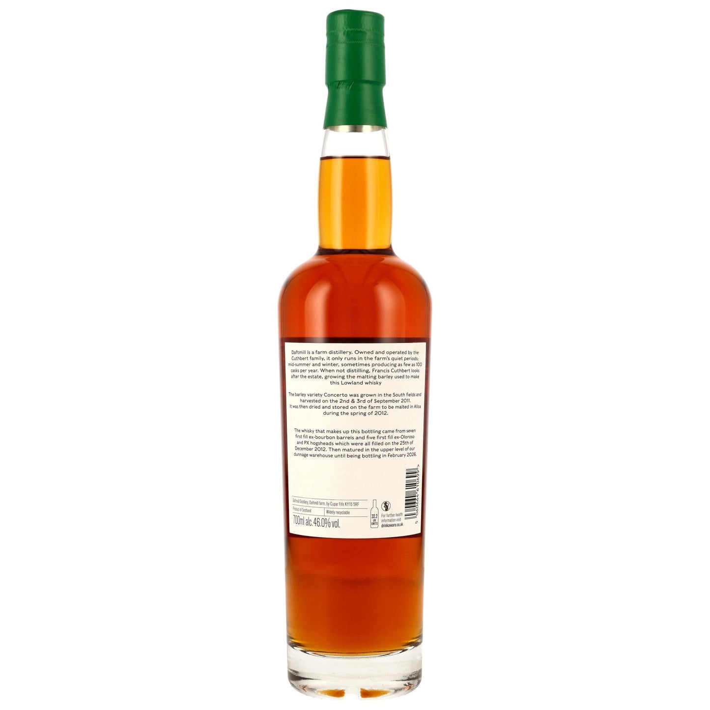 Daftmill 13 2012/2026 - Winter Batch Release - 1st Fill Bourbon, Oloroso Sherry & PX Sherry Casks