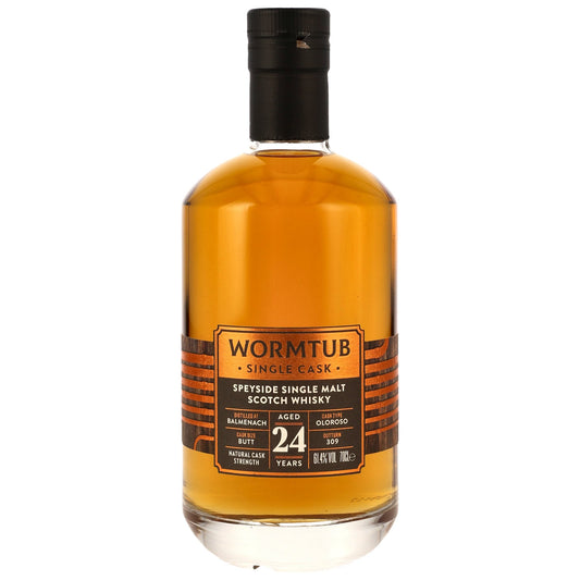 Balmenach 24 - Wormtub Single Cask - Oloroso Sherry Butt