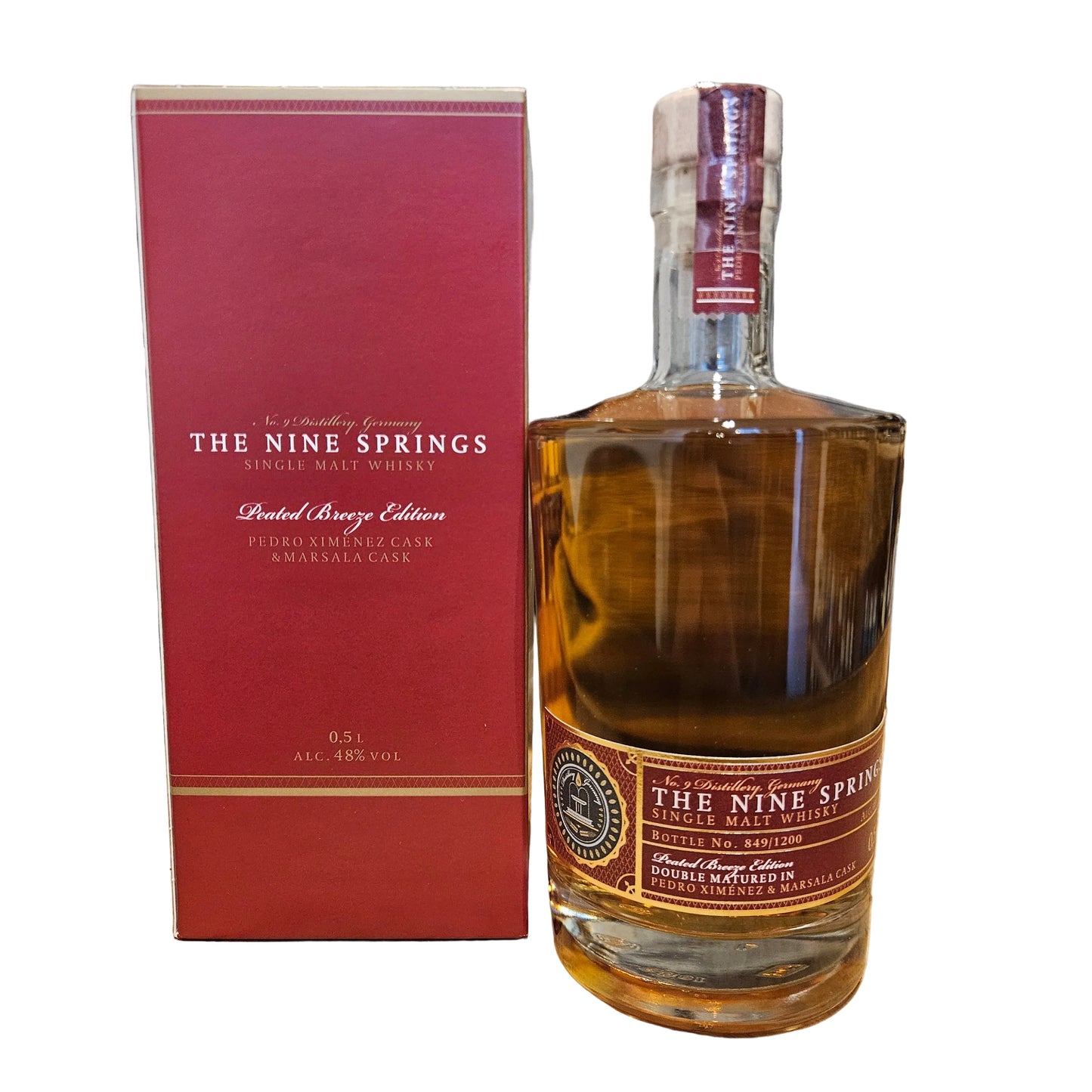 The Nine Springs - Peated Breeze - Double Matured PX & Marsala Casks