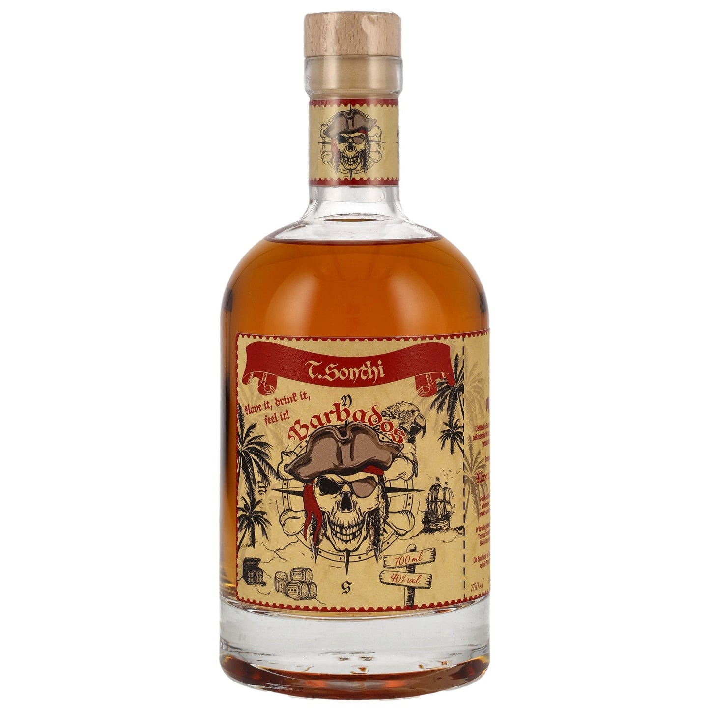 T.Sonthi Barbados 10 Jahre Rum