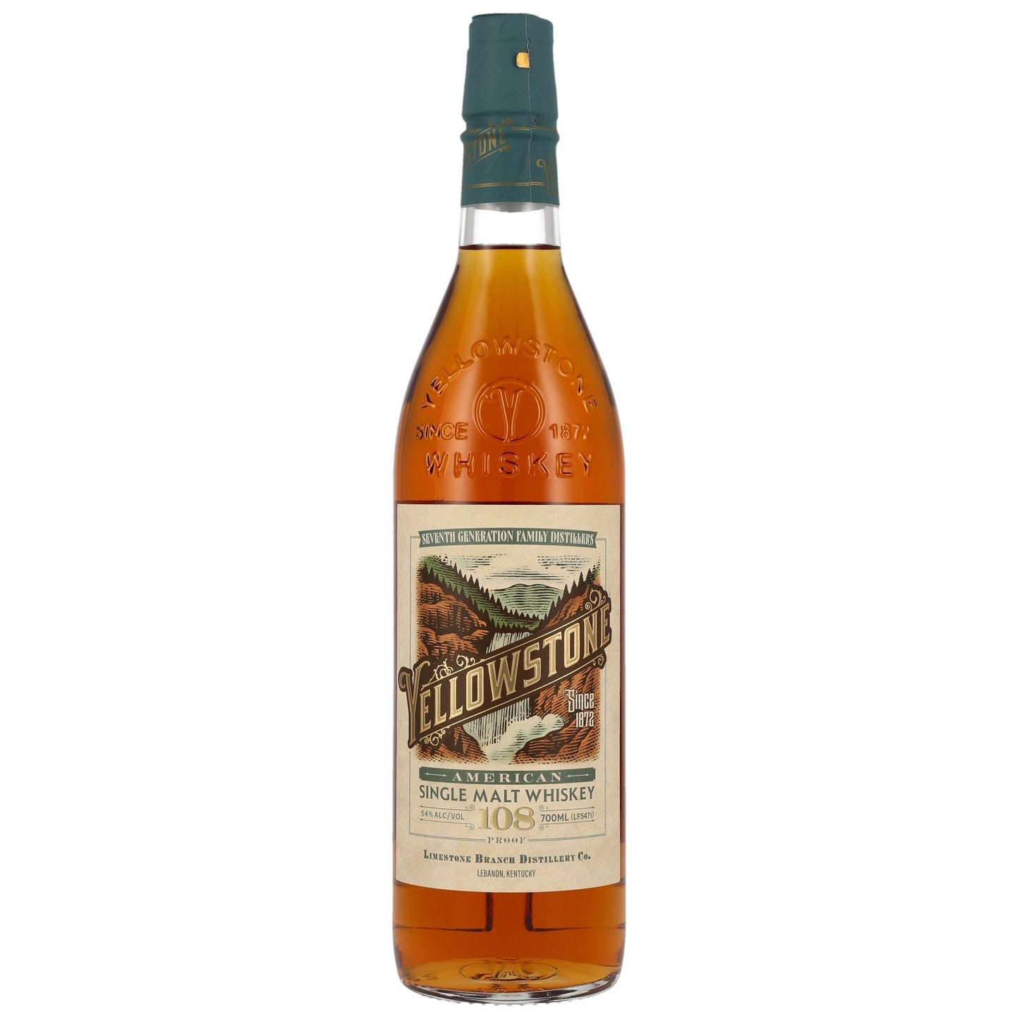 Yellowstone American Single Malt Whiskey - 108 Proof