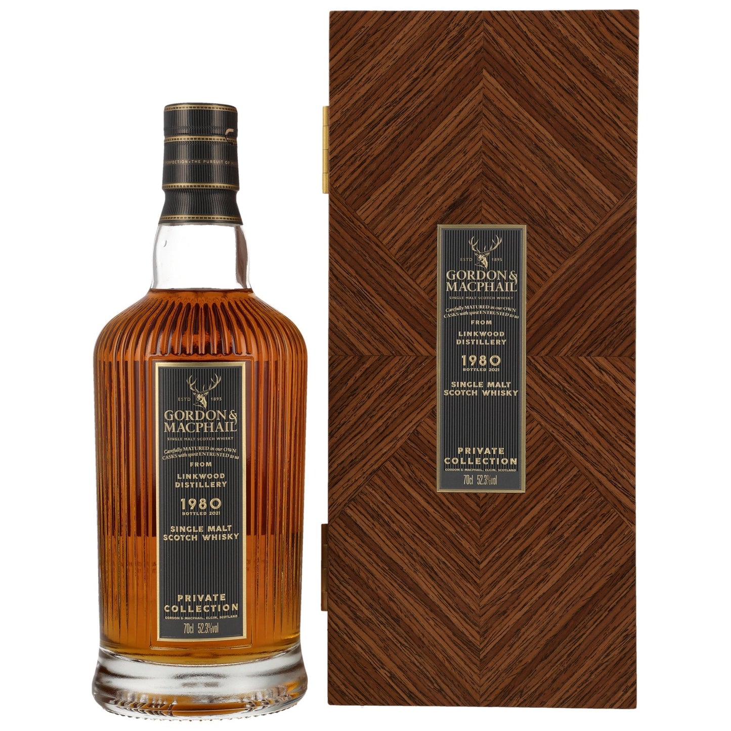 Linkwood 41 1980/2021 - Gordon & MacPhail Private Collection - Refill American Hogshead #8255