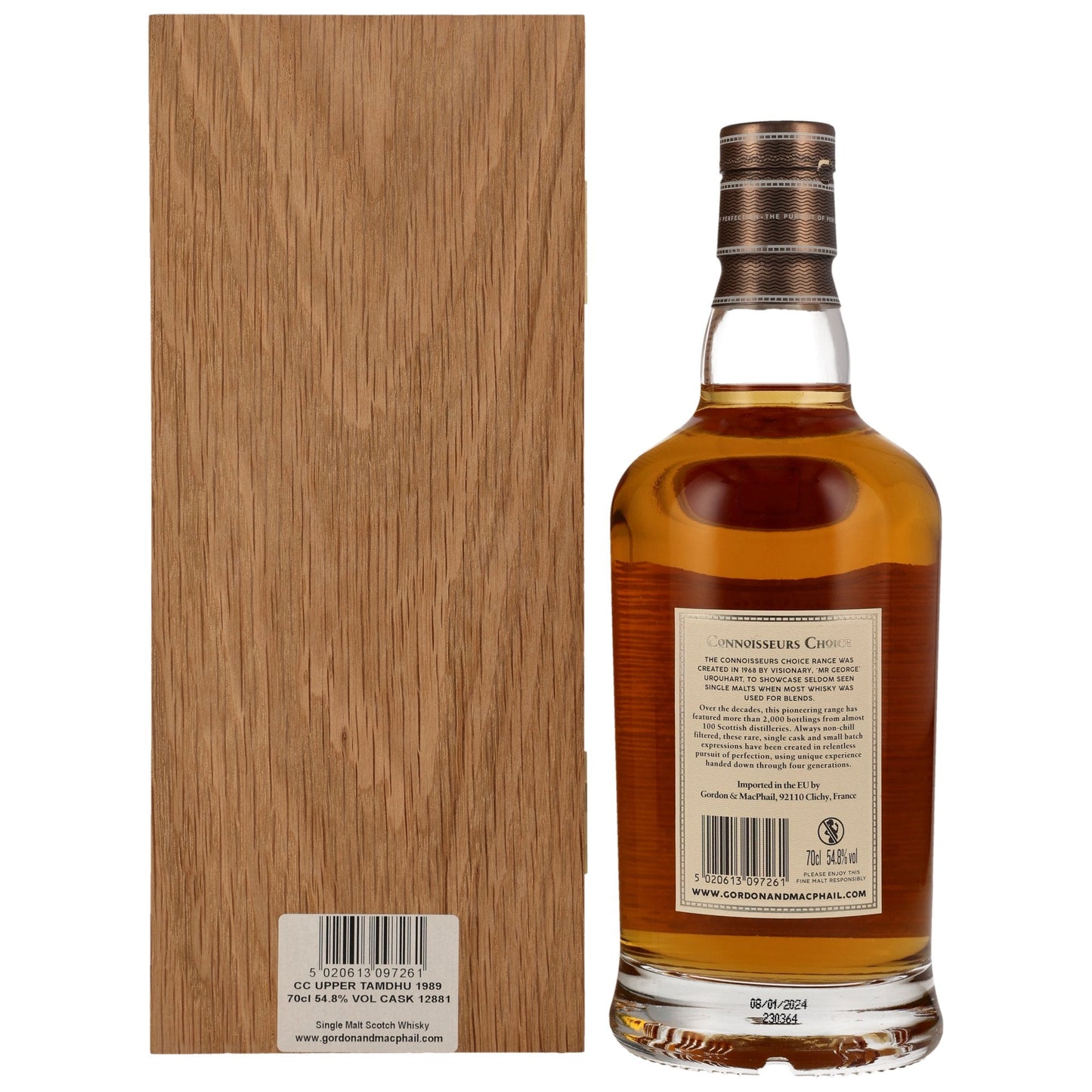 Tamdhu 34 1989/2024 - Gordon & MacPhail Connoisseurs Choice - 	Refill American Hogahead #12881
