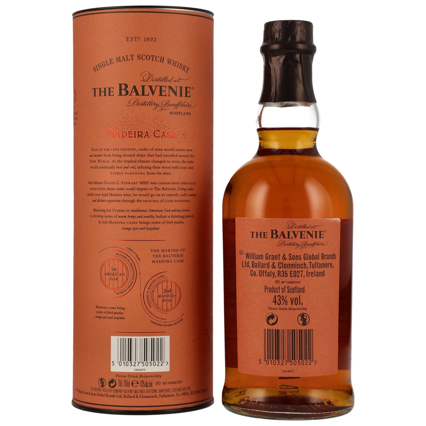 Balvenie 15 -  Madeira Cask
