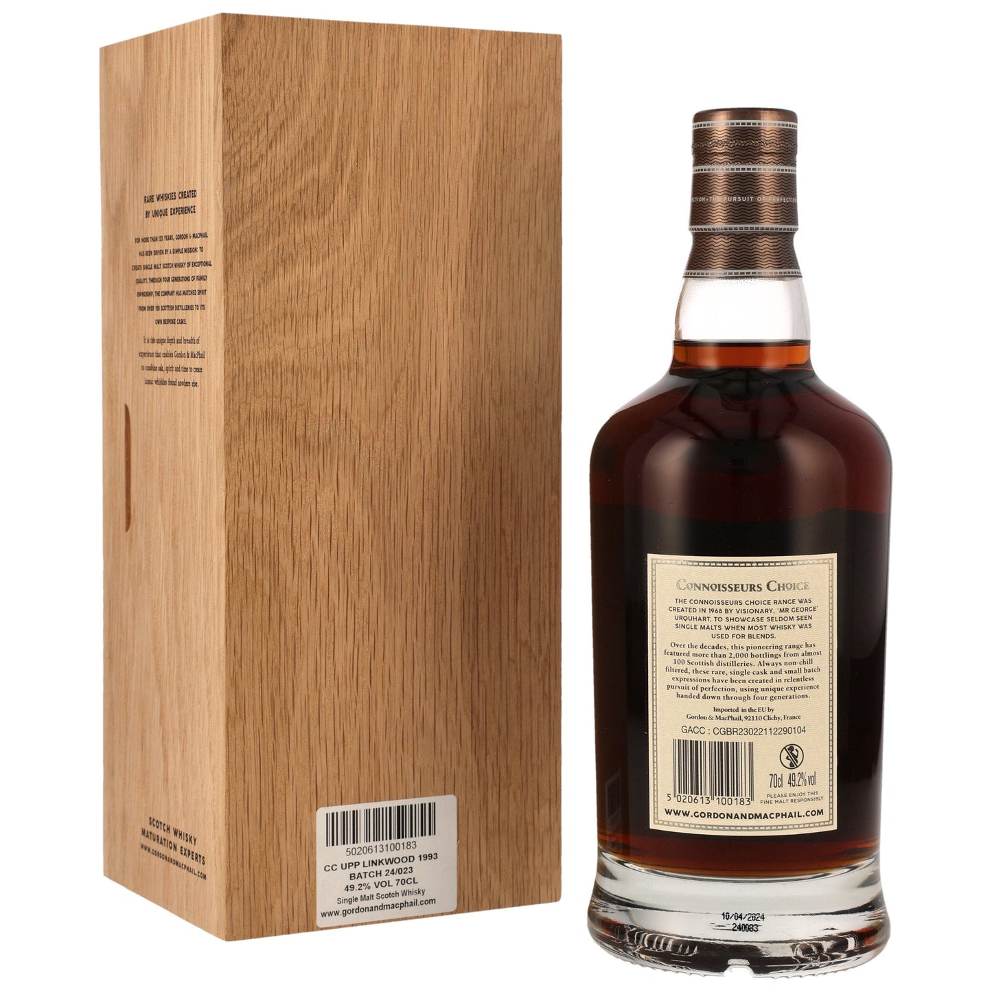 Linkwood 30 1993/2024  - Gordon & MacPhail Connoisseurs Choice - First Fill Sherry Puncheon #6184