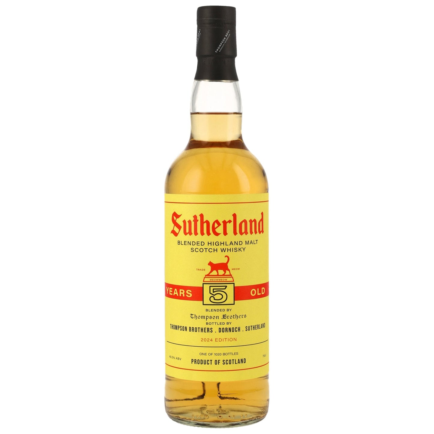 Sutherland 5Y (2024) - Thompson Bros. - Highland Blended Malt (Clynelish, Dornoch Distillery, Brora)