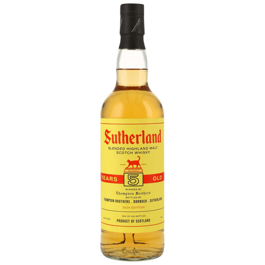 Sutherland 5Y (2024) - Thompson Bros. - Highland Blended Malt (Clynelish, Dornoch Distillery, Brora)