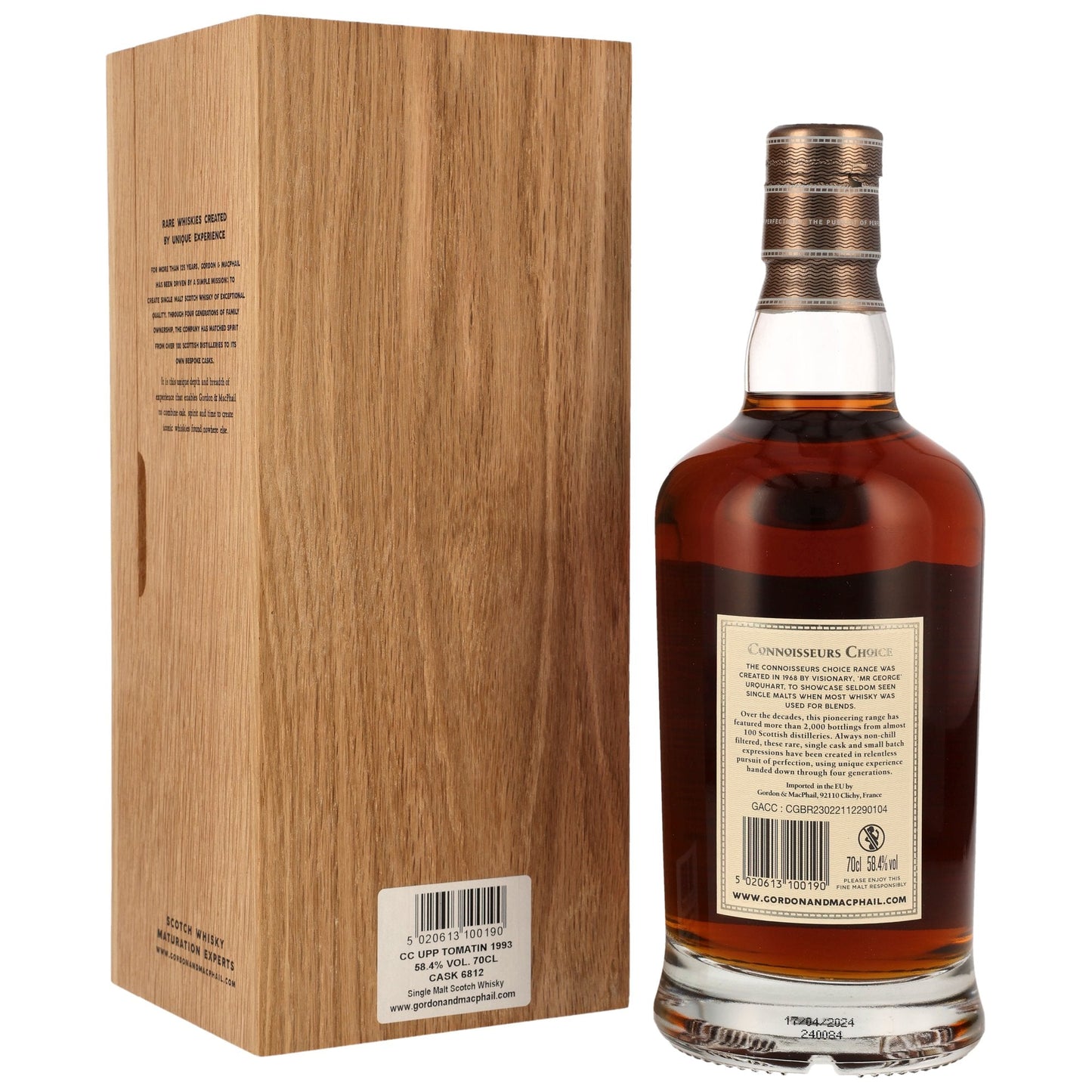 Tomatin 30 1993/2024  - Gordon & MacPhail Connoisseurs Choice - First Fill Sherry Puncheon #6812