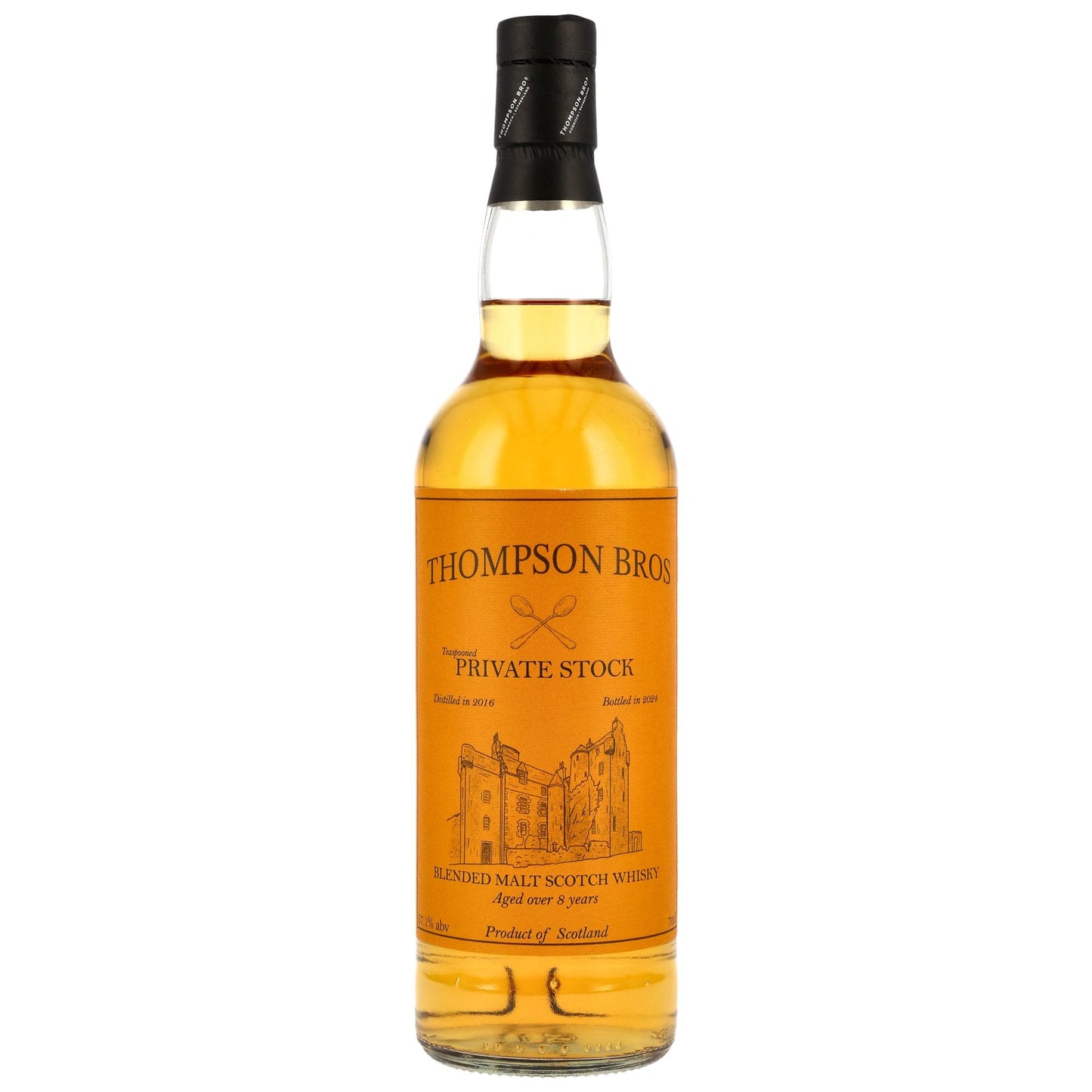 Blended Malt 8 2016/2024 - Thompson Bros. - Teaspooned Private Stock (Ballindalloch) - First Fill Hogshead