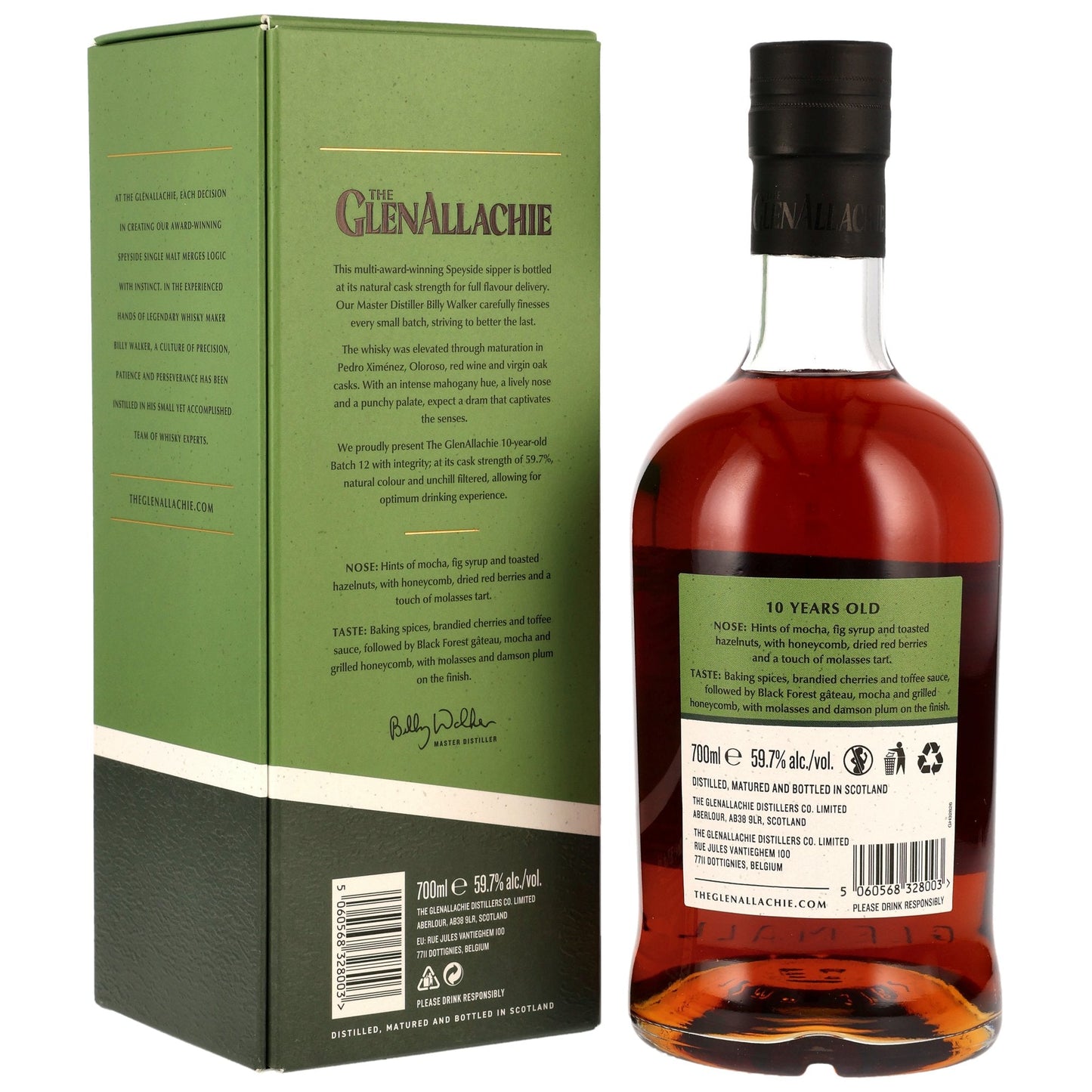 GlenAllachie 10 - Cask Strength - Batch 12