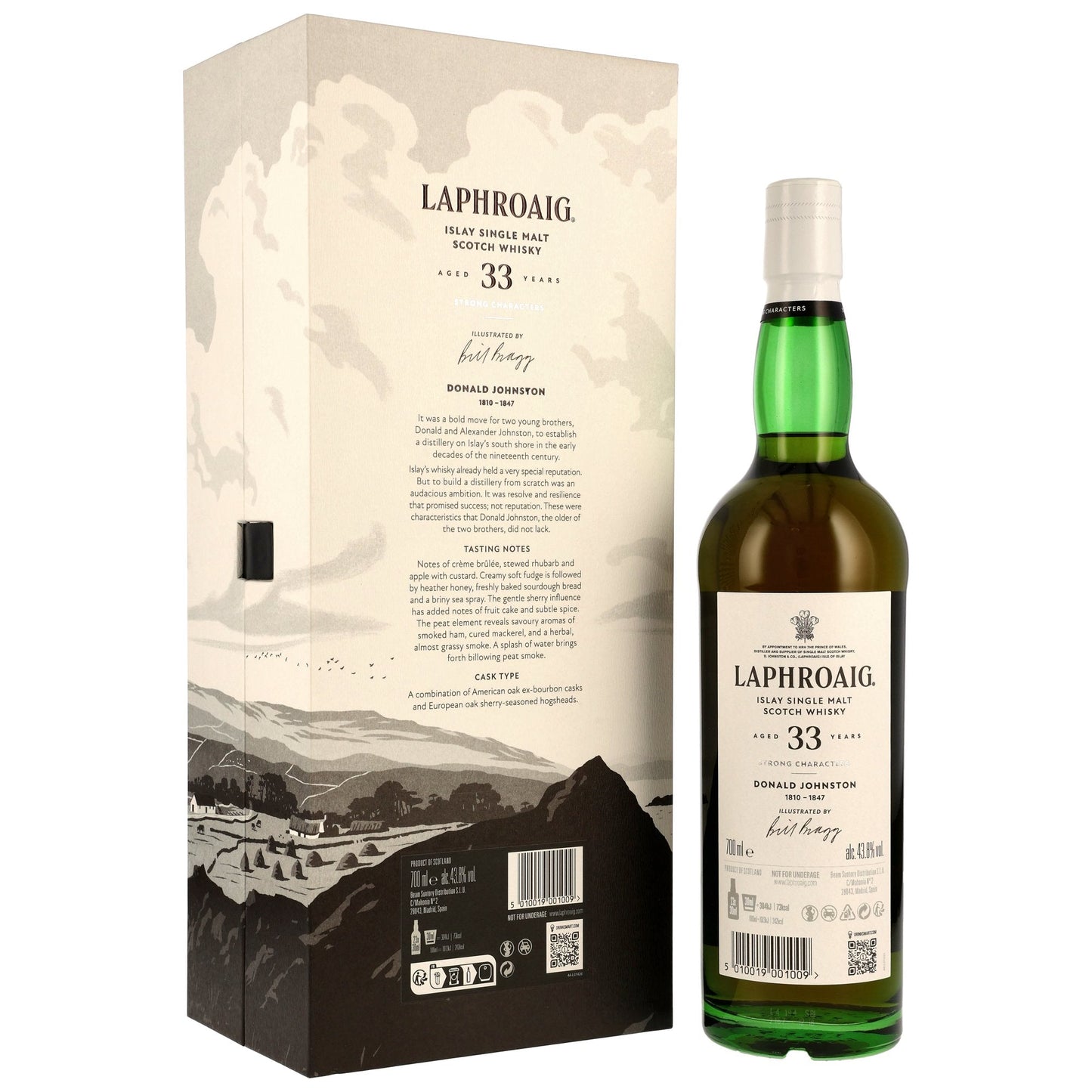 Laphroaig 33 -  Strong Characters - Chapter One Donald Johnston