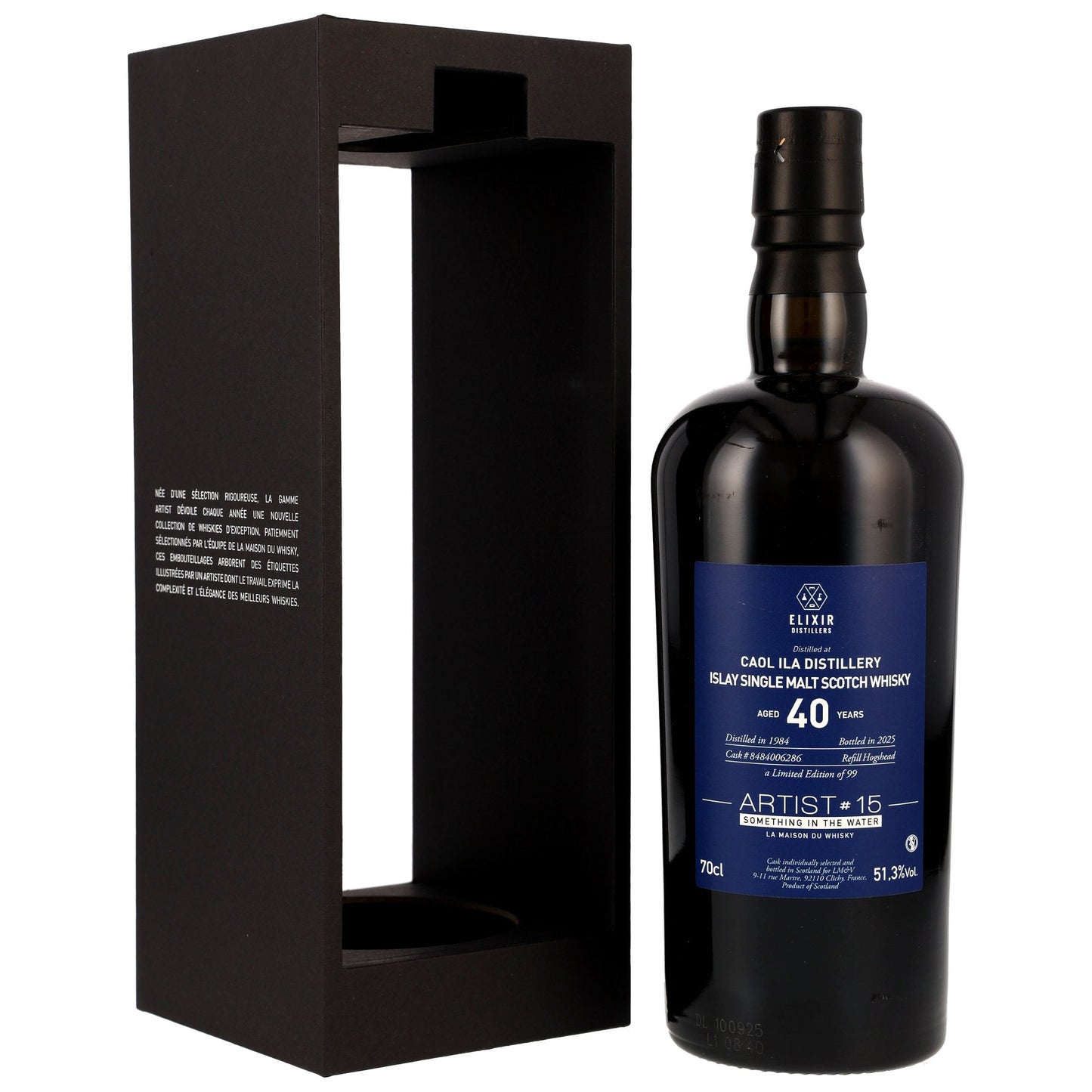 Caol Ila 40 1984/2025 - Refill Hogshead #8484006286 - Artist #15 Something in the Water