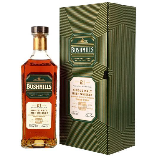 Bushmills 21 - Three Wood - Bourbon, Sherry & Marsala Casks
