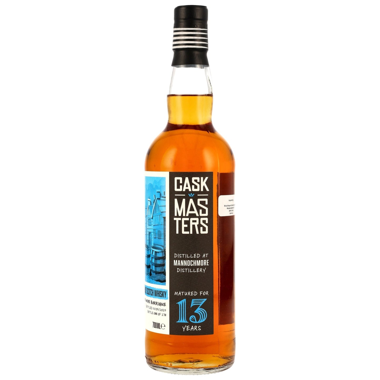 Mannochmore 13 2012/2025 - Cask Masters (Brave New Spirits) - 1st Fill Tokaj Wine Cask #2317201