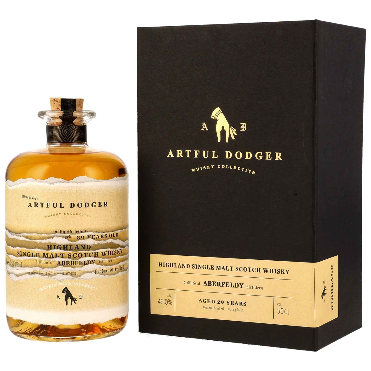 Aberfeldy 29 1991/2021 - Artful Dodger - Bourbon Hogshead #7432