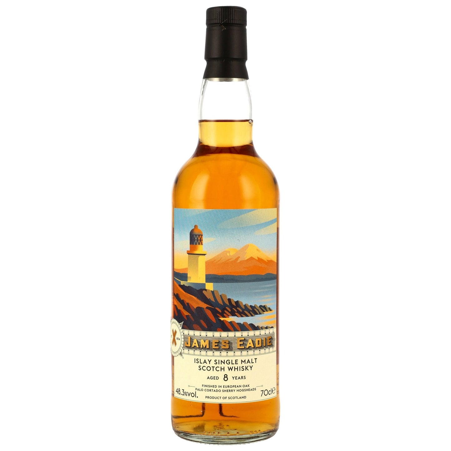 Islay (Caol Ila) 8 - James Eadie - Palo Cortado Sherry Hogsheads Finish