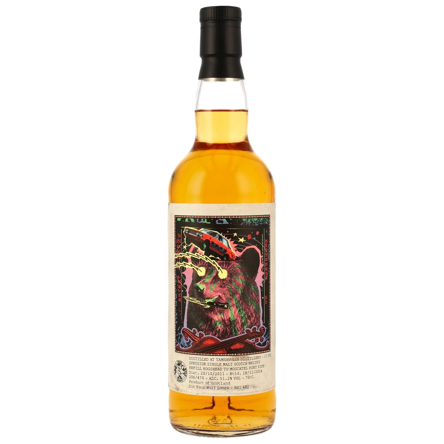 Tamnavulin 13 2011/2024 - Cut your Wolf Loose - Moscatel Port Pipe