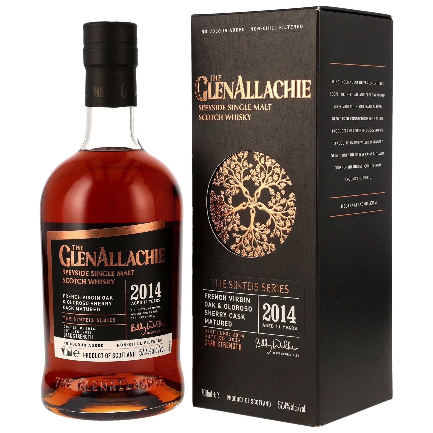 GlenAllachie 11 2014/2026 - Sinteis Series Part III - French Virgin Oak & Oloroso Sherry