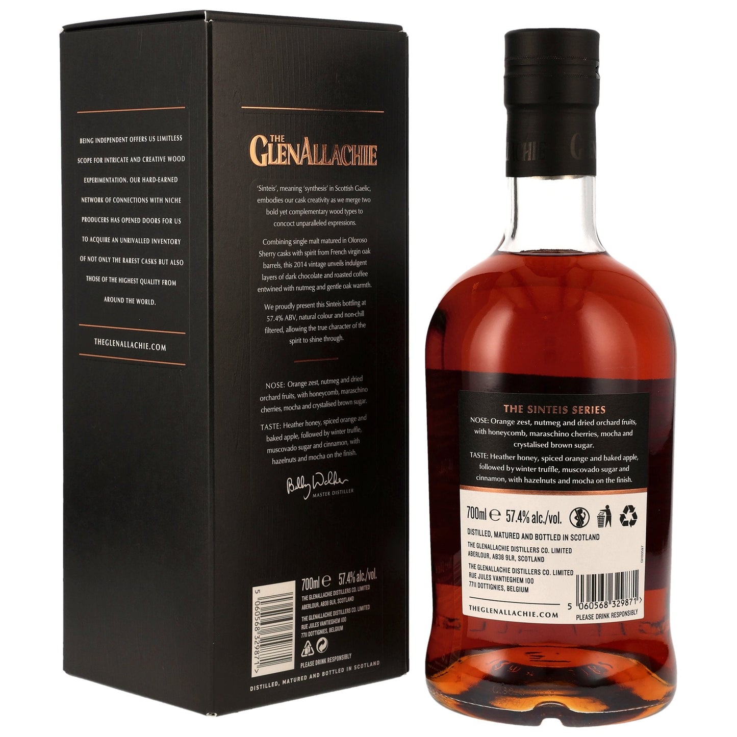 GlenAllachie 11 2014/2026 - Sinteis Series Part III - French Virgin Oak & Oloroso Sherry