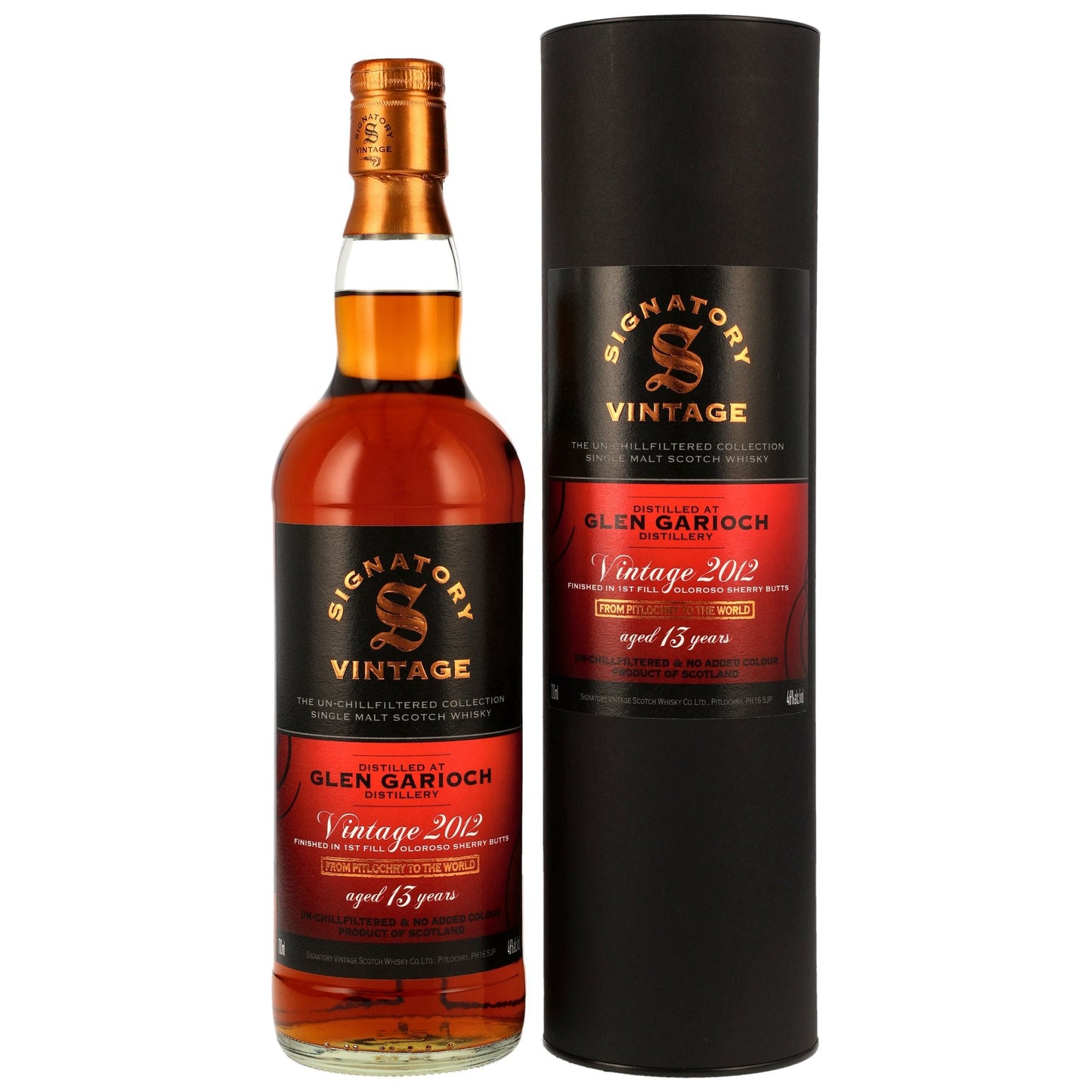 Glen Garioch 13 2012/2026 - Signatory Vintage - 1st Fill Oloroso Sherry Butts Finish #1,2 + 9