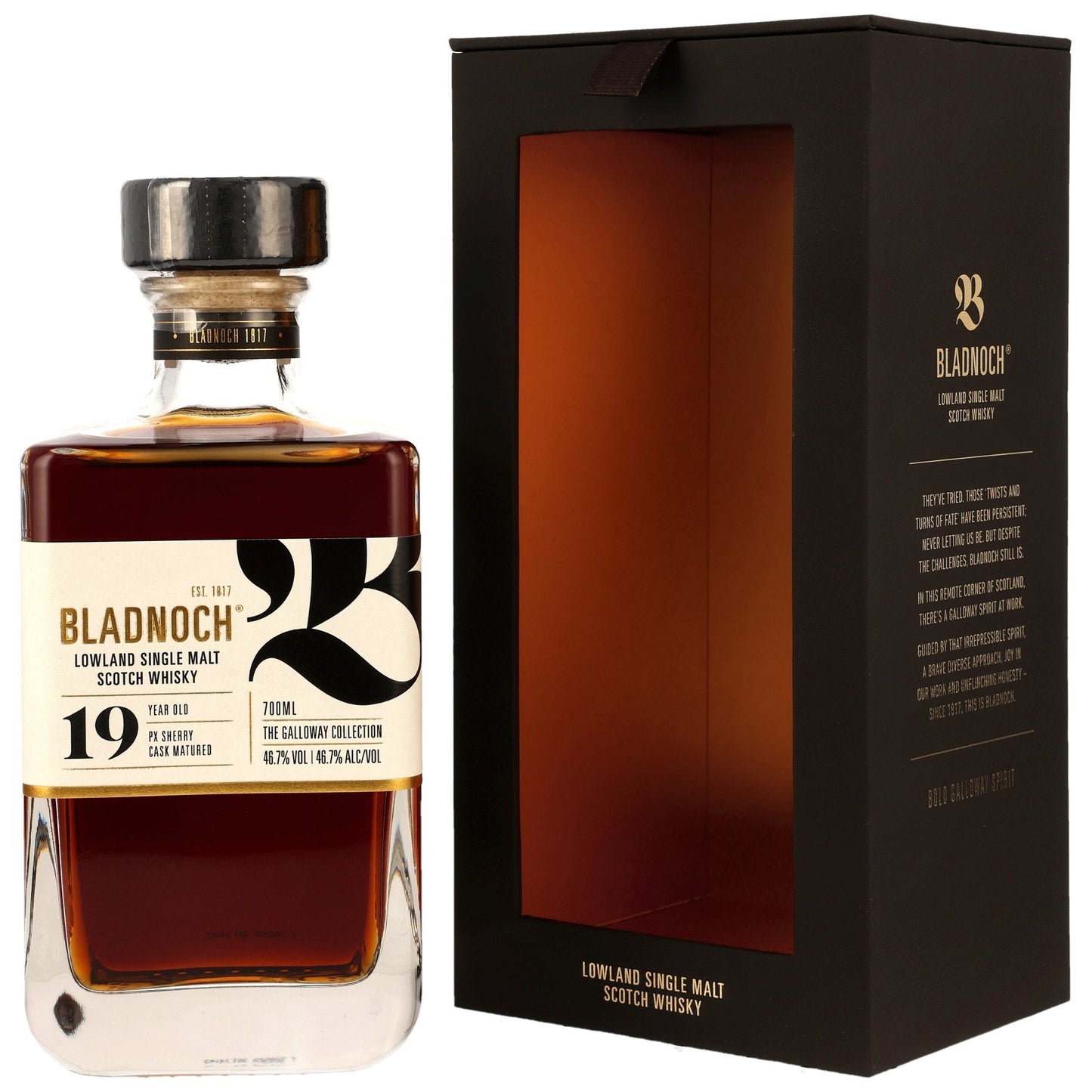 Bladnoch 19 - Galloway Edition - PX Sherry Cask