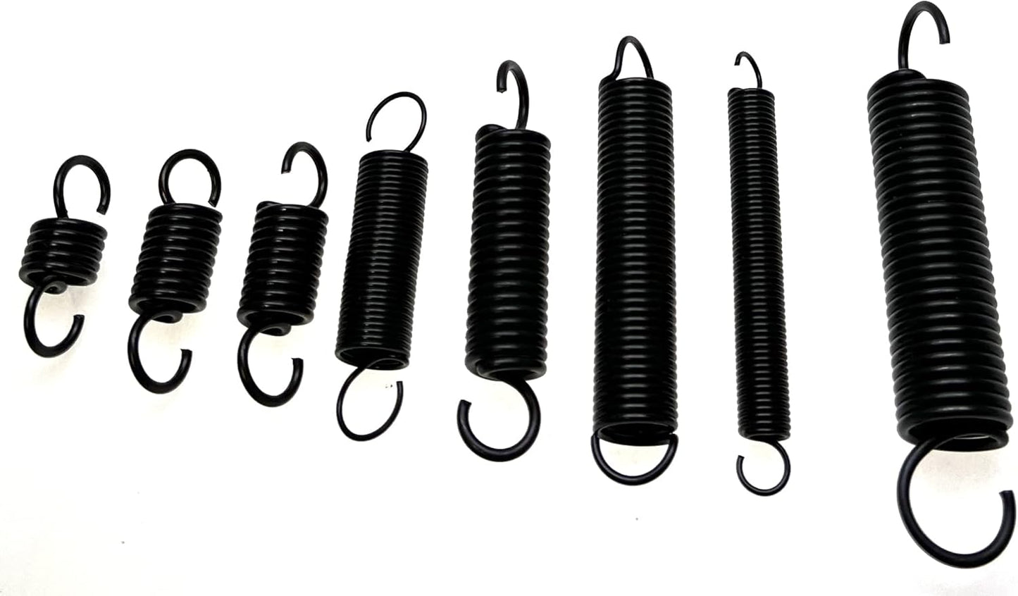 Grosses Zugfedern Sortiment Spiral-Federn Stahlfeder Metall-Federn, 31-tlg.