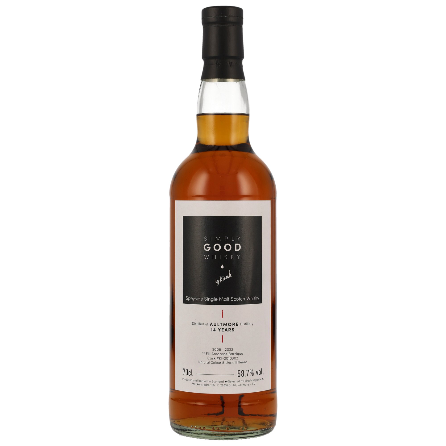 Aultmore 14 2008/2023 Amarone Barrique Simply Good Whisky
