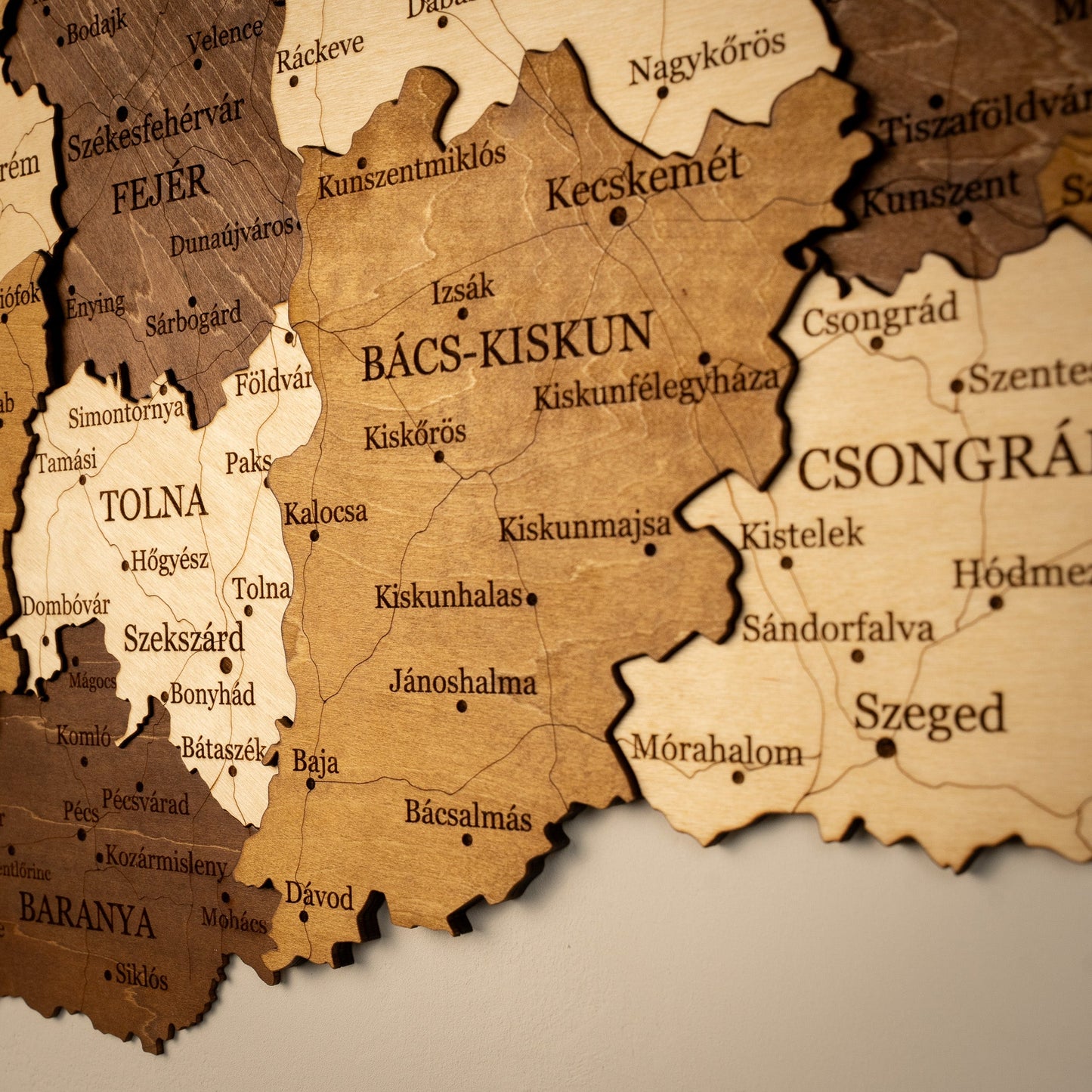 Hungary Map