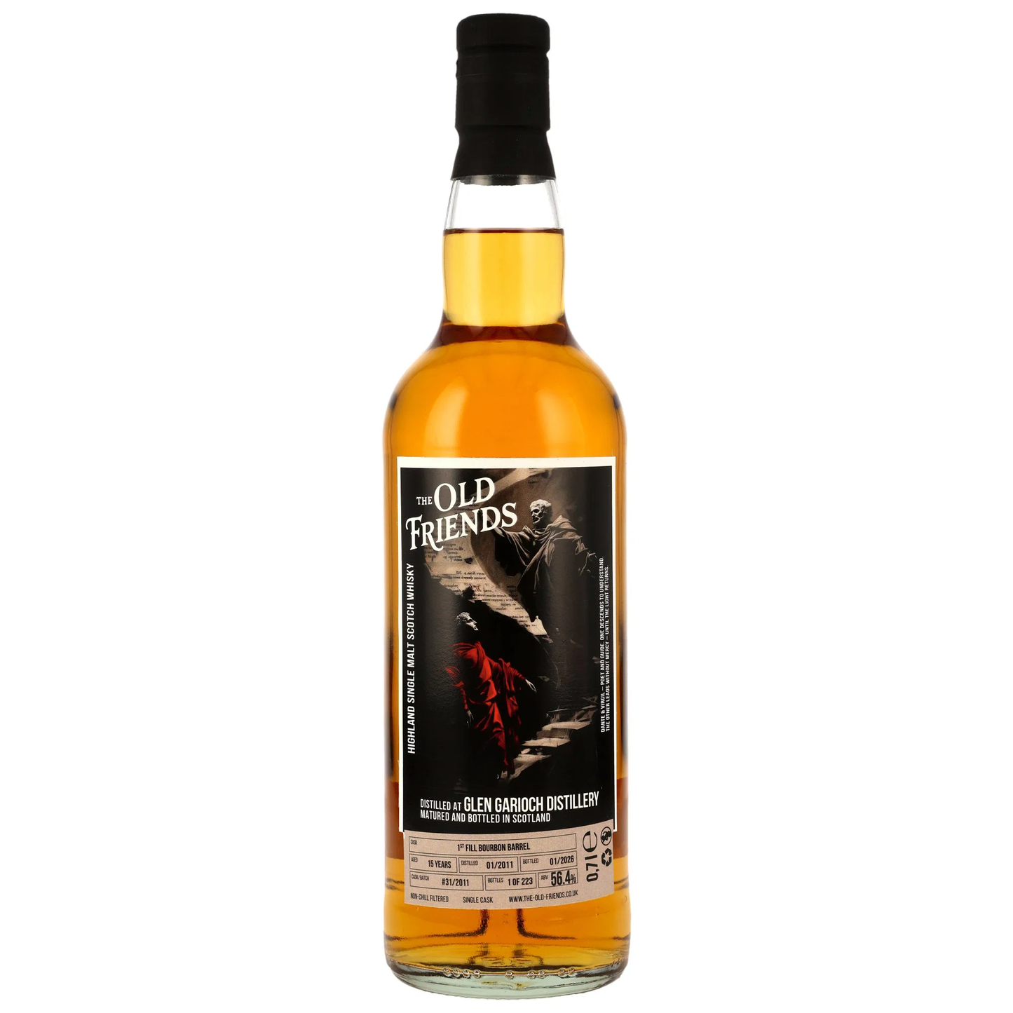 Glen Garioch 15 2011/2026 - The Old Friends - 1st Fill Bourbon Barrel #31