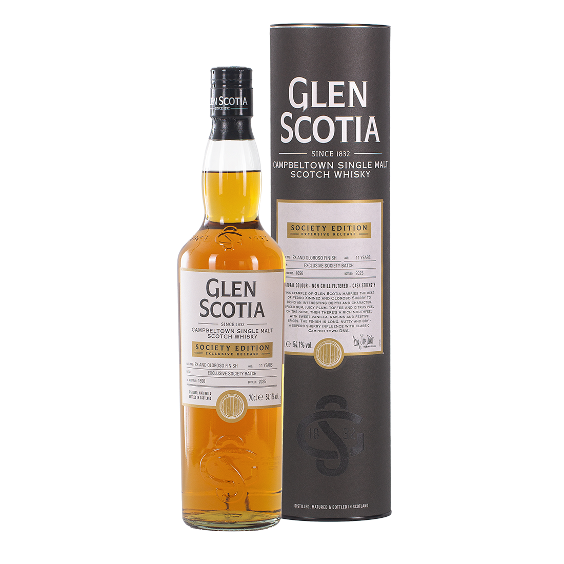Glen Scotia 11 -  Society Edition 2025 - PX und Oloroso Finish