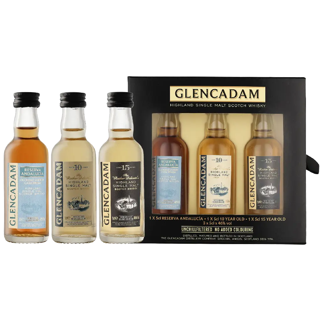 Glencadam Collection 3 x 5 cl (Miniaturen)
