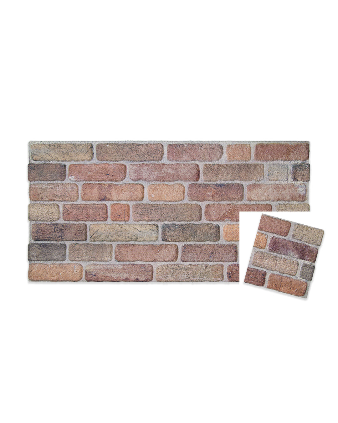 Wandverkleidung Steinoptik 50×100×2 cm | 3D Wandpaneele aus Styropor | Cross Town L-1713