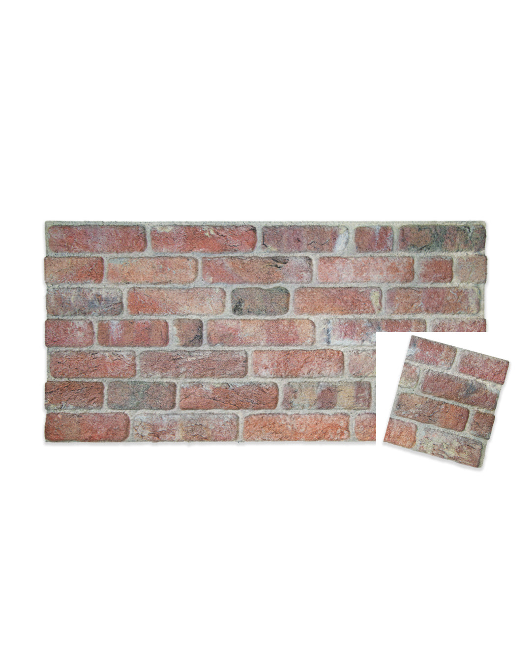 Wandverkleidung Steinoptik 50×100×2 cm | 3D Wandpaneele aus Styropor | Stone Bridge L-1902