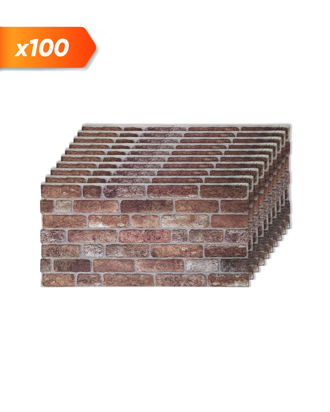 Wandverkleidung Steinoptik 50×100×2 cm | 3D Wandpaneele aus Styropor | Old Castle L-1907